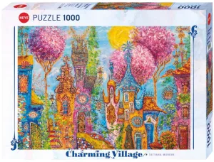 1000 Charming Village Pink Trees