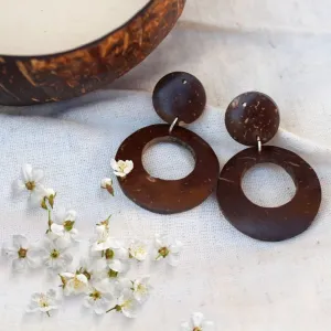 #2 - Coconut Shell Earrings