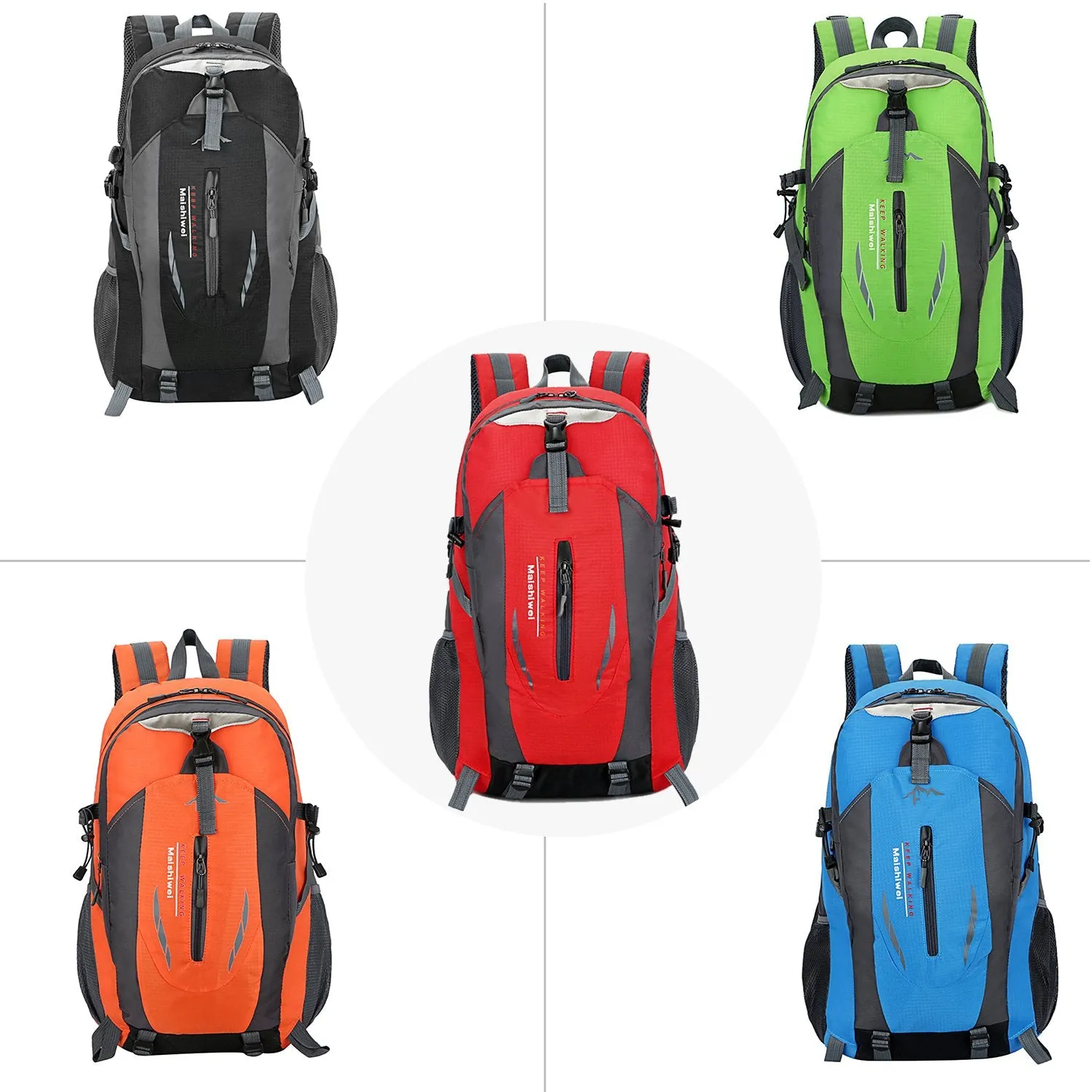 36L Outdoor Backpack Waterproof Travel Knapsack