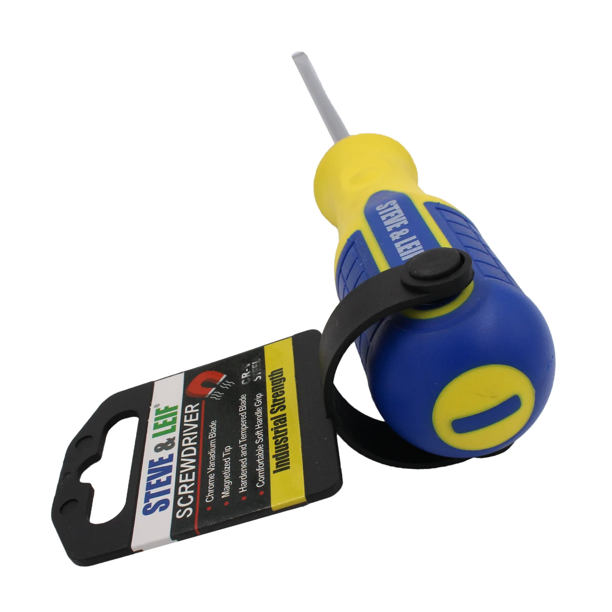 6 inch Yellow/Blue Slotted Screwdriver (6x150mm)