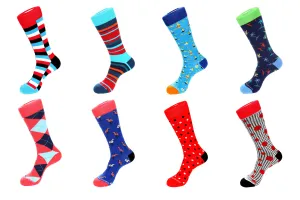 8 Pair Combo Pack Socks