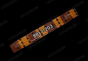 8817-203 Brown \ Orange Barbwire