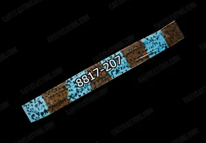 8817-207 Pumpkin \ Light Blue Nature’s Edge