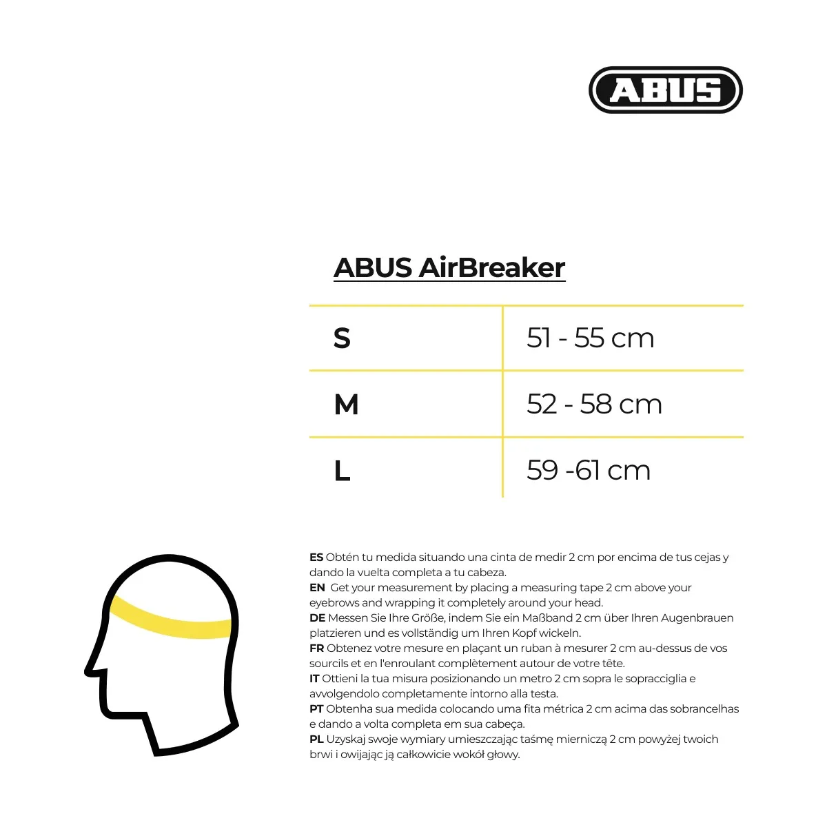 Abus Airbreaker Polar Matte White Helmet