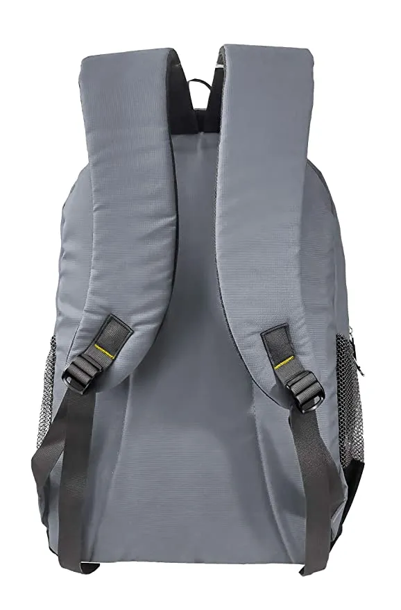 Alpha Nemesis 27 Ltrs Grey School Backpack (Vertical)