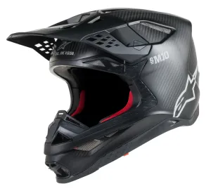 ALPINESTARS S.TECH S-M10 SOLID HELMET CARBON BLACK SM 8300319-1300-S