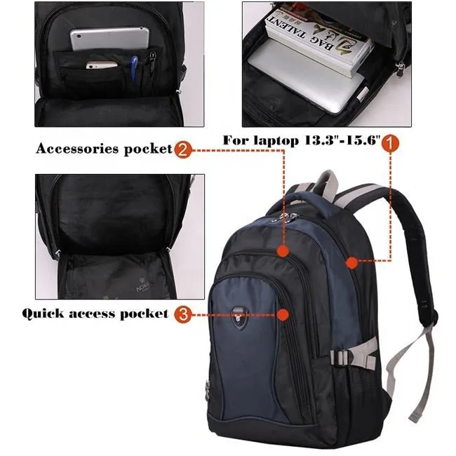 Aoking 24L Polyester School Student Backpack