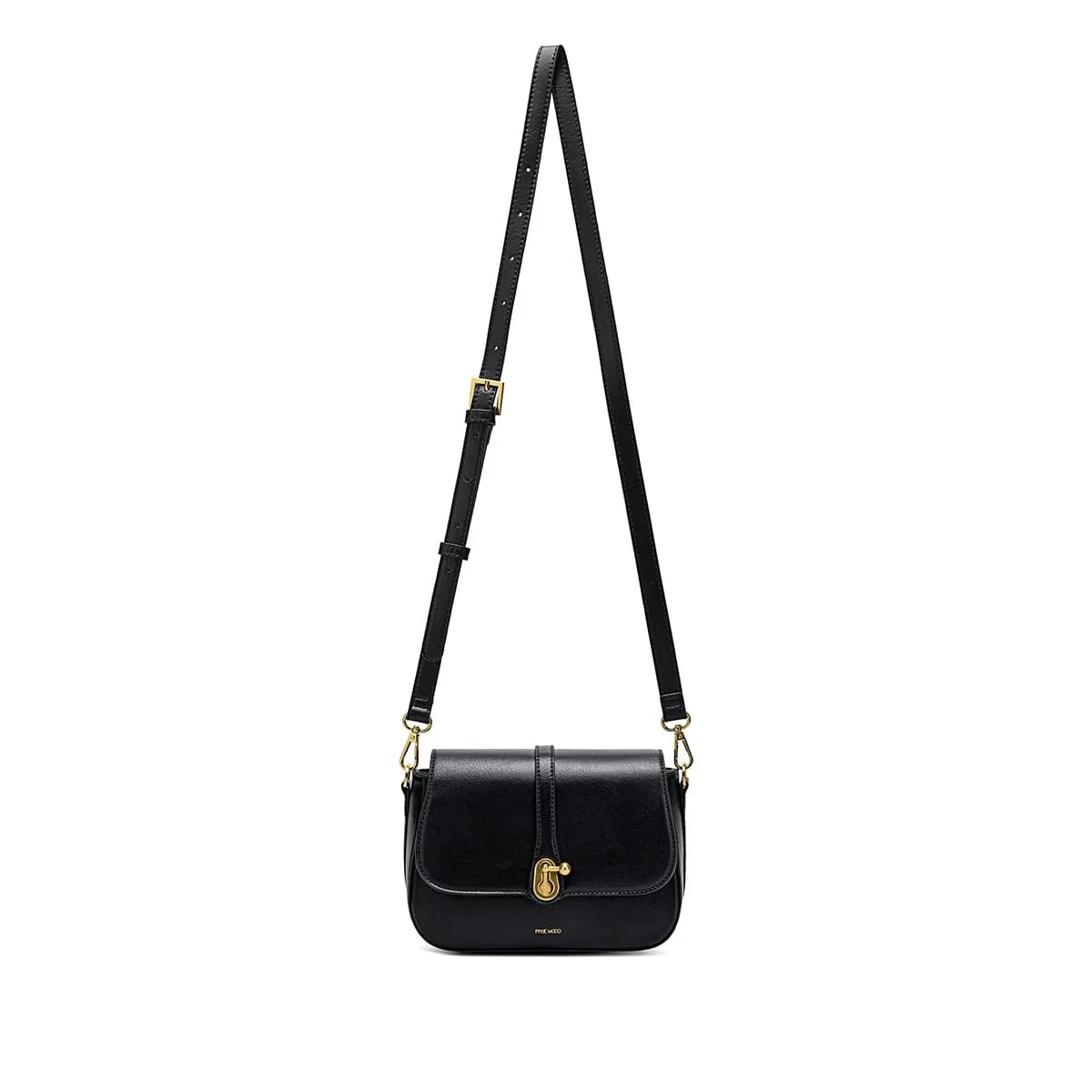 Athena Saddle Bag - Black