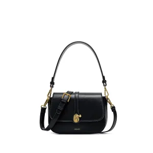 Athena Saddle Bag - Black