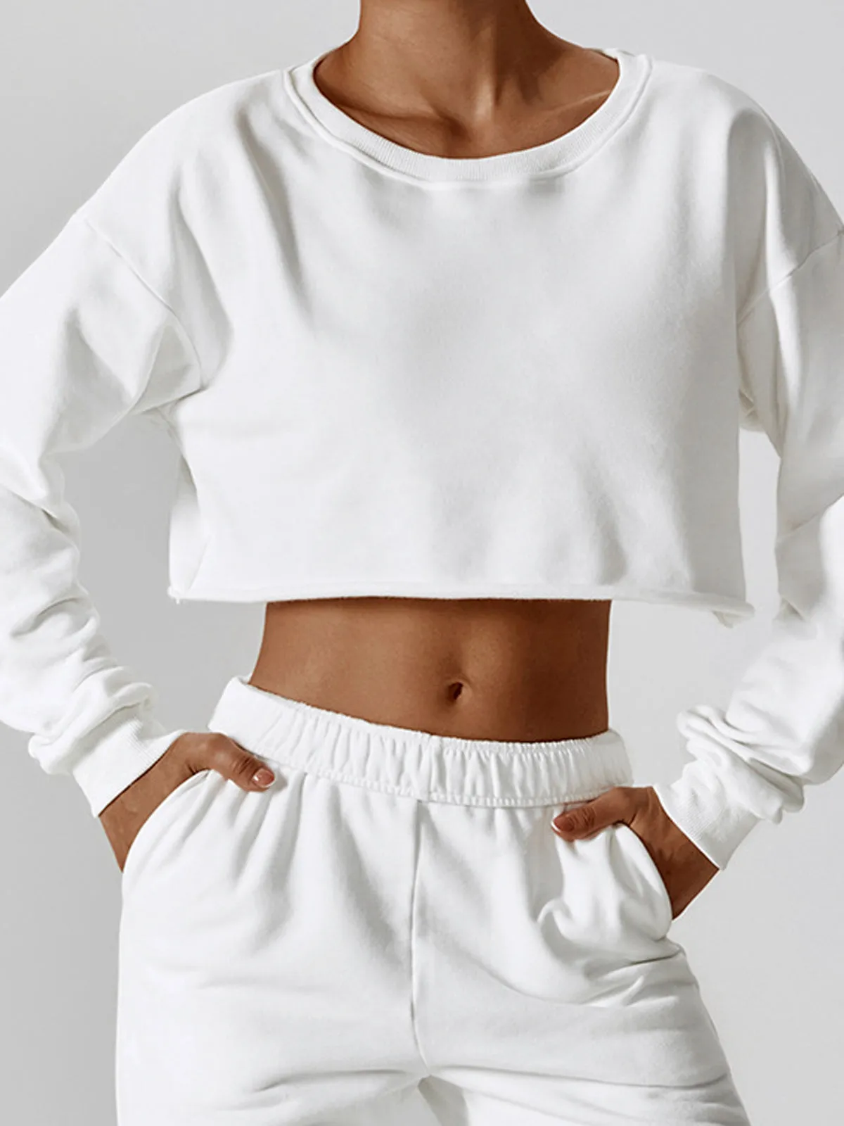 Athflow Charming Crop Sweatshirt