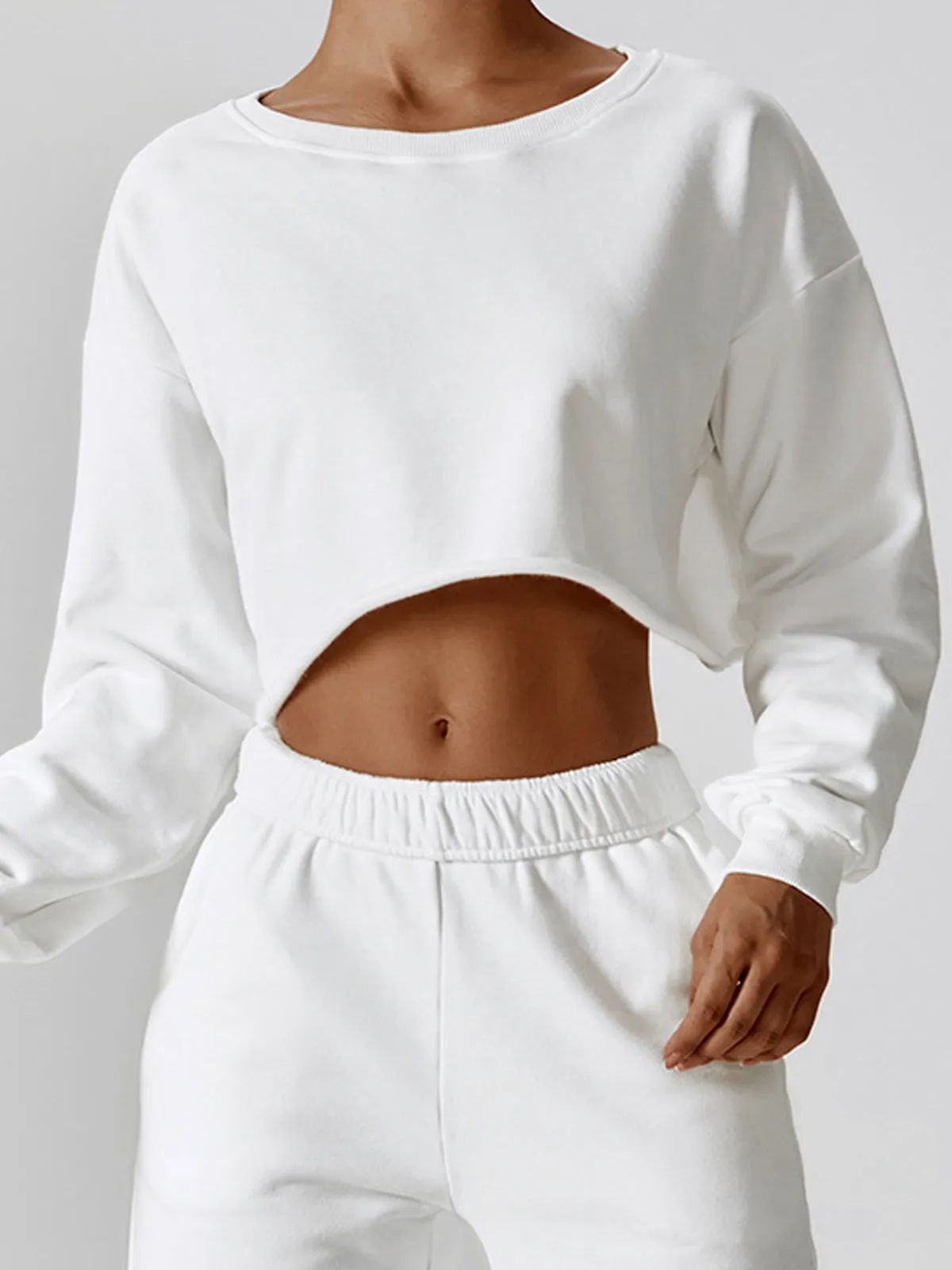 Athflow Charming Crop Sweatshirt