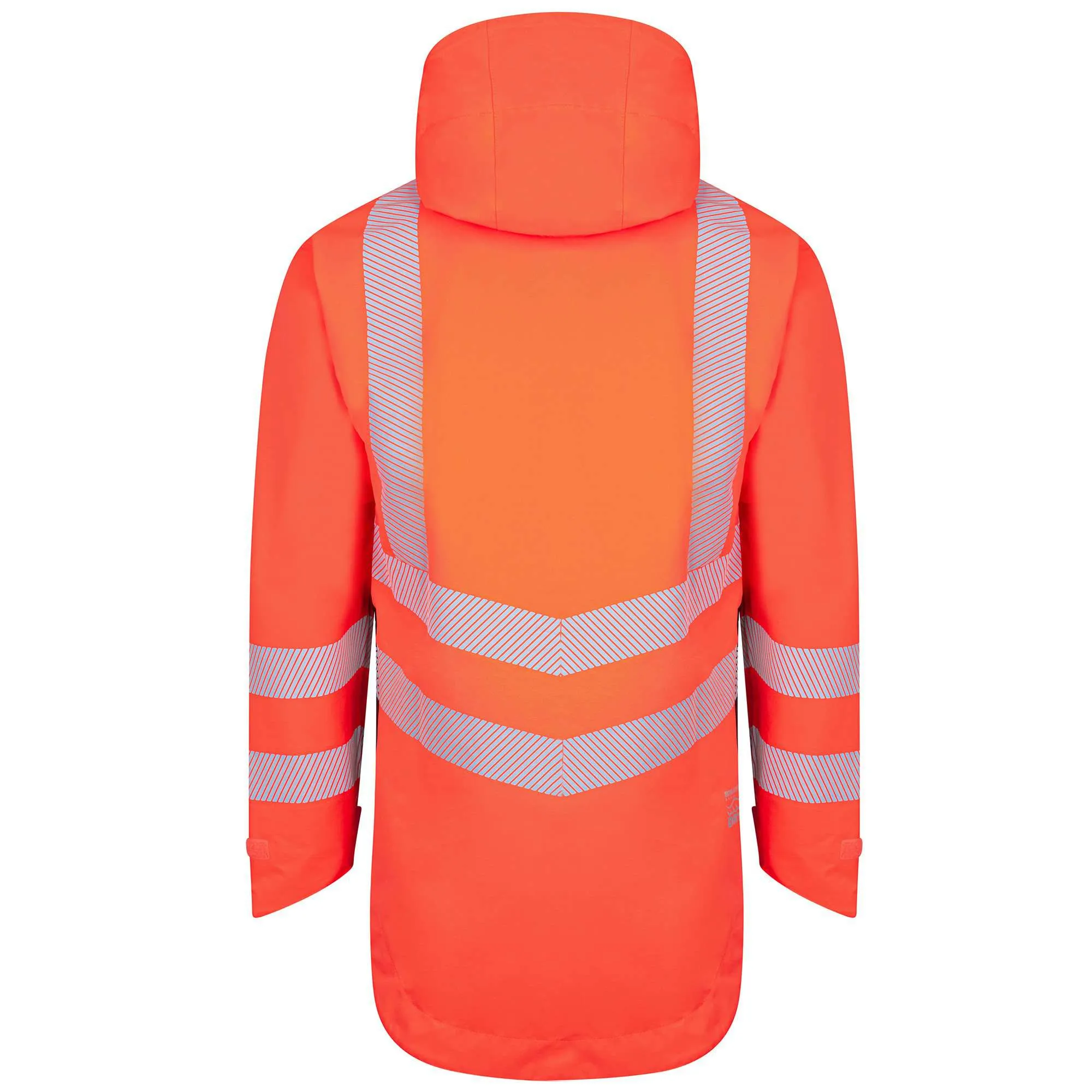 ATHV4400 Arbortec BreatheDry® Waterproof Rain Jacket - Hi-Viz Orange