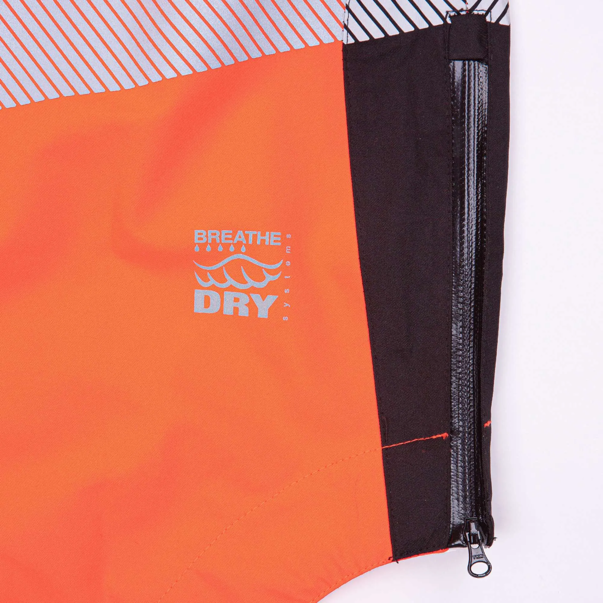 ATHV4400 Arbortec BreatheDry® Waterproof Rain Jacket - Hi-Viz Orange