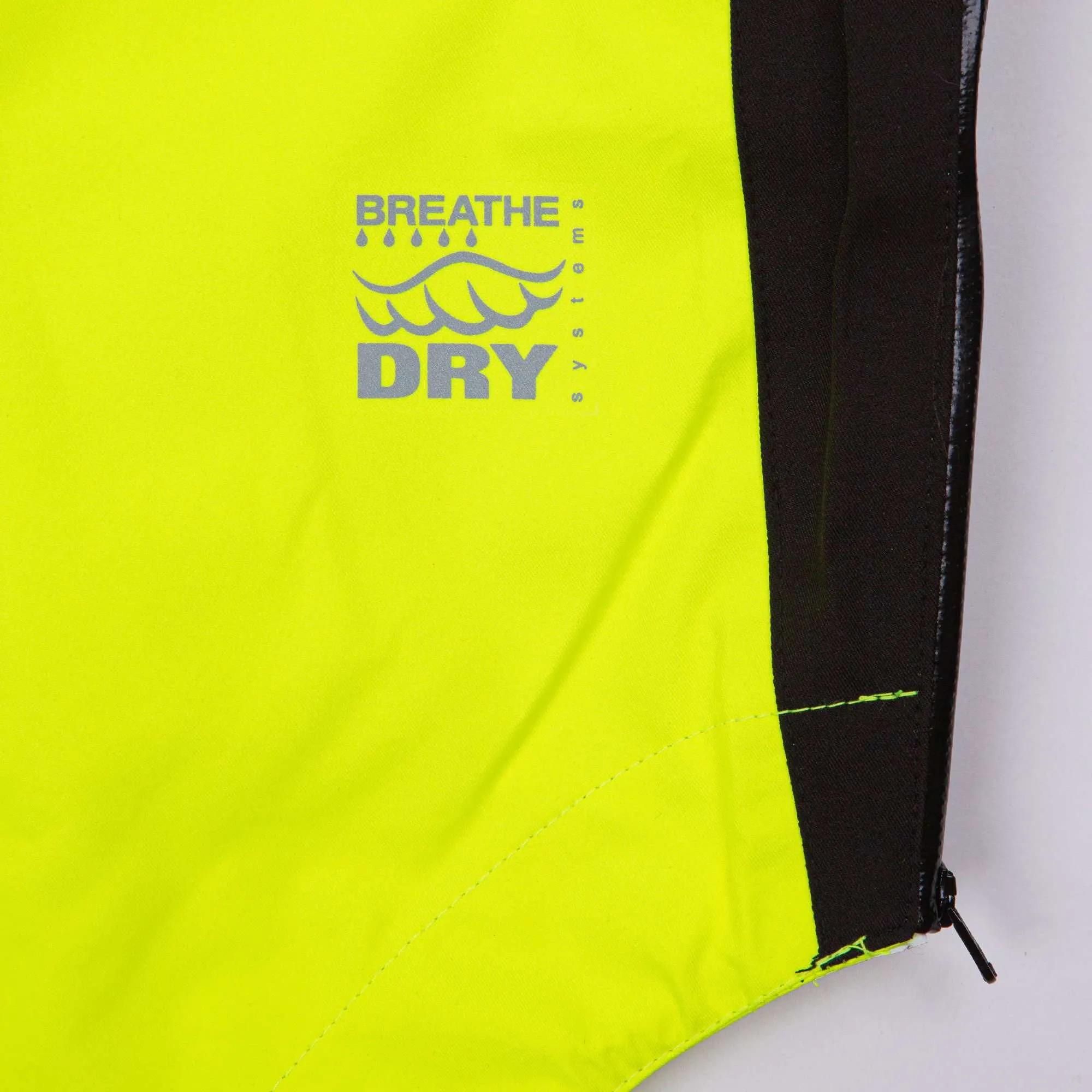 ATHV4400 Arbortec BreatheDry® Waterproof Rain Jacket - Hi-Viz Yellow