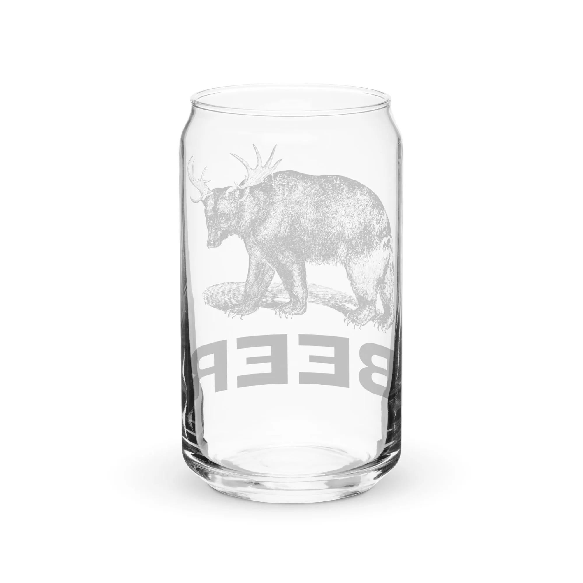 BEER Can-Shaped Glass