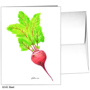 Beet, Greeting Card (8248)