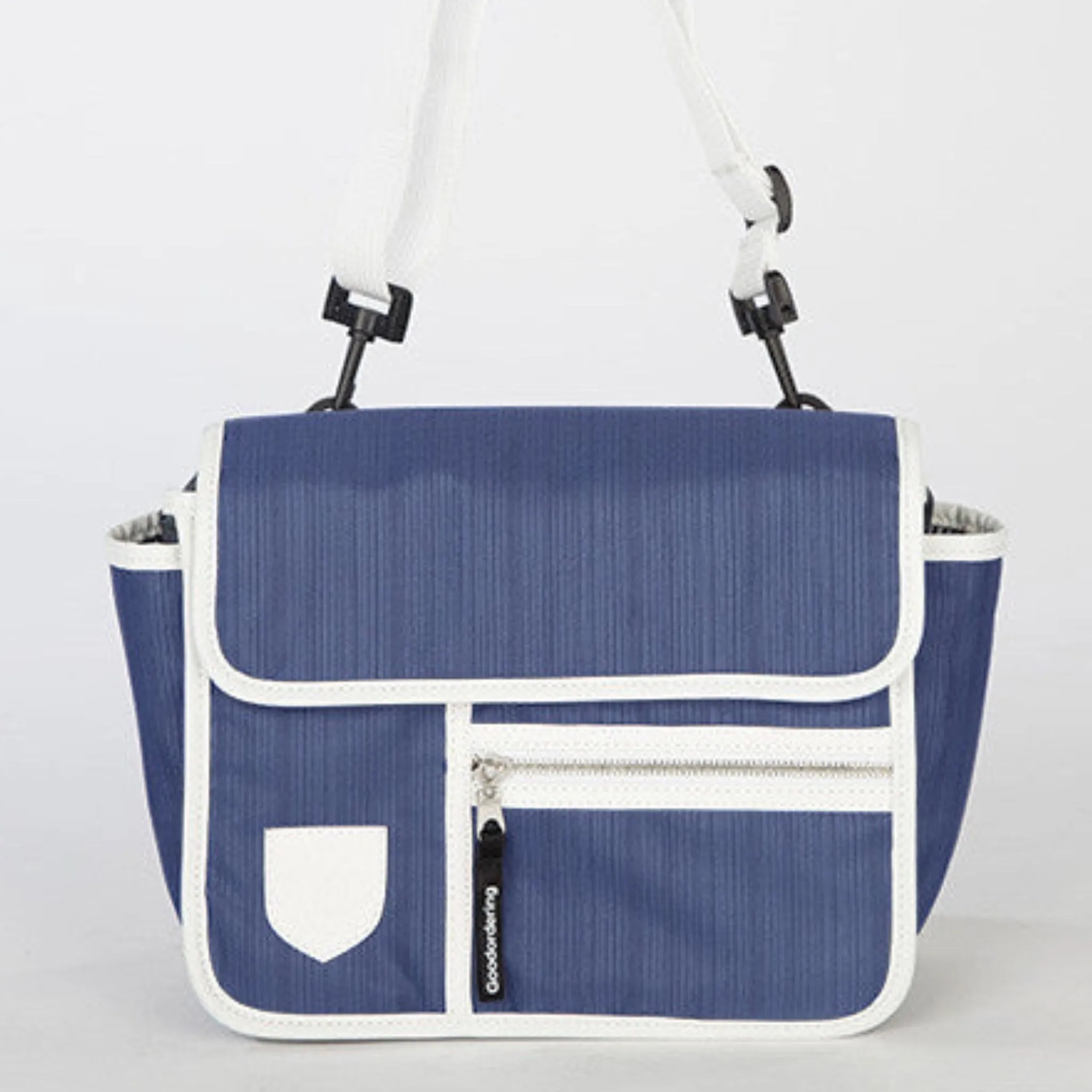 Bike Handlebar Bag satchel classic navy blue