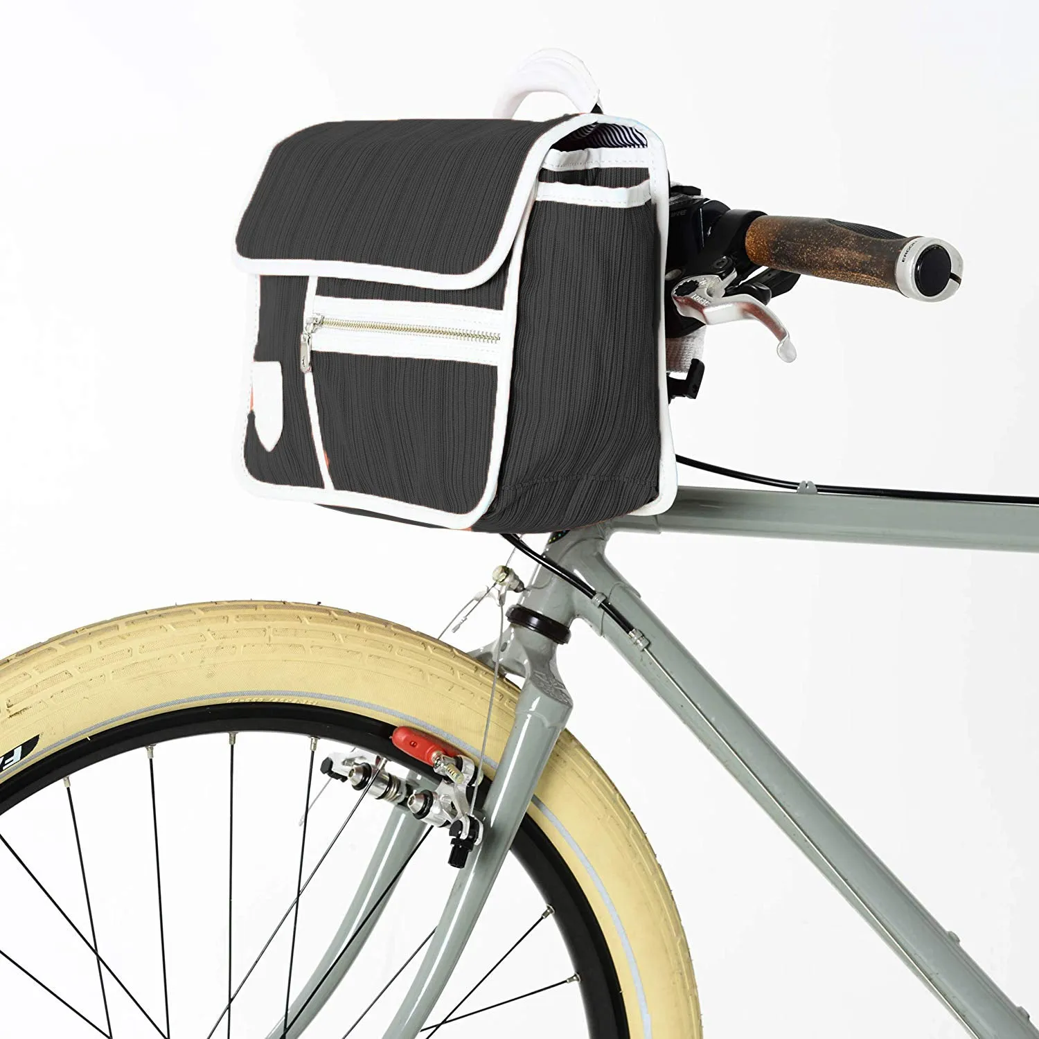 Bike Handlebar Bag satchel classic navy blue