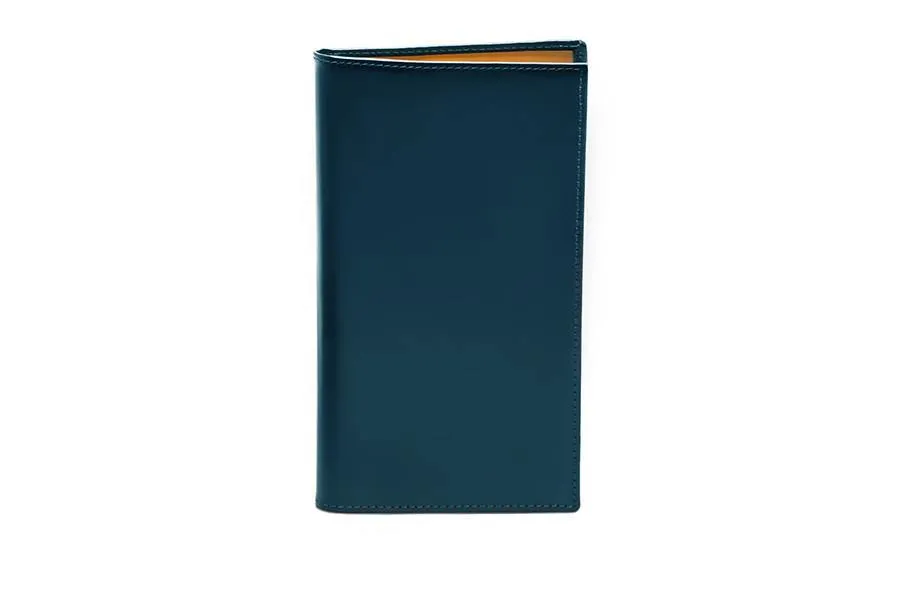 Bridle Coat Wallet - Petrol Blue (Personalisation)