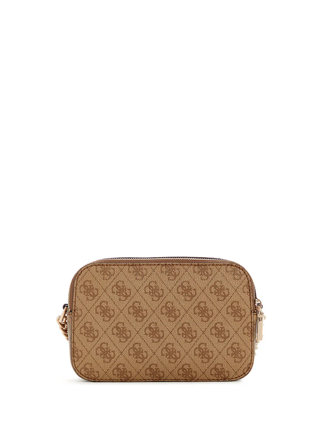 Brown Logo Noreen Camera Crossbody Bag