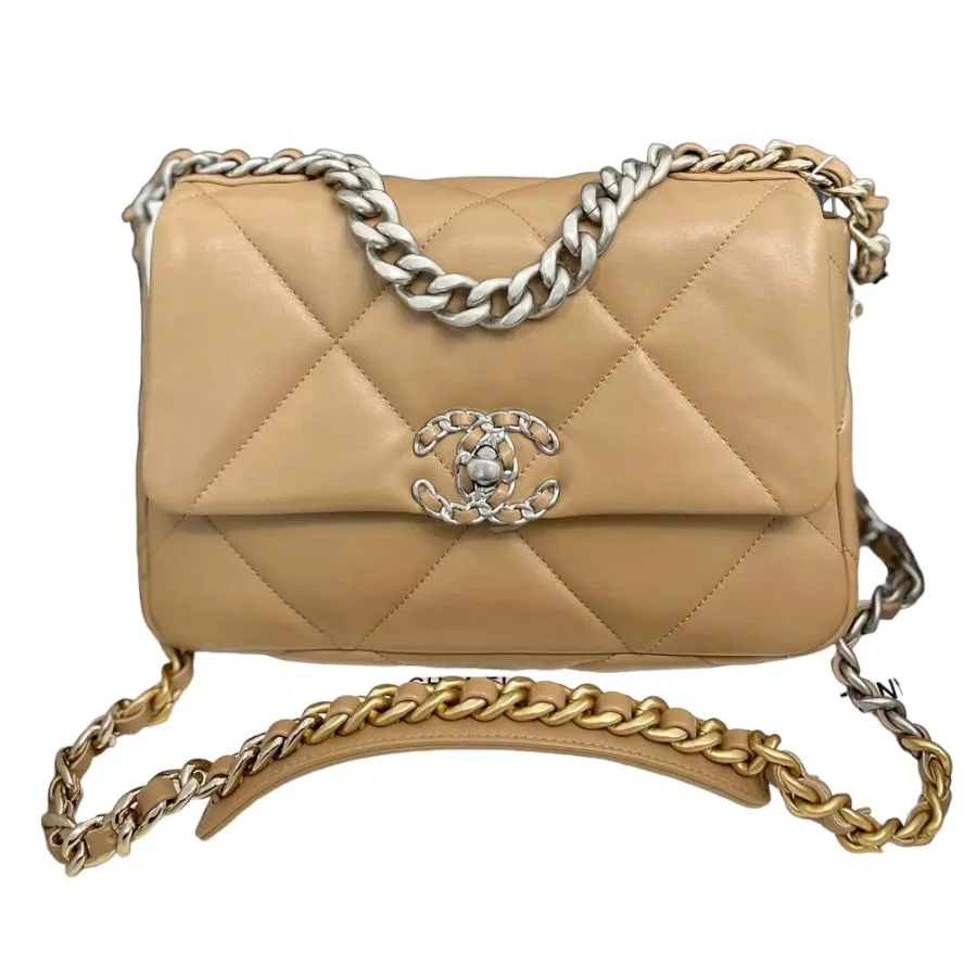 Chanel 19 Flap Bag Caramel