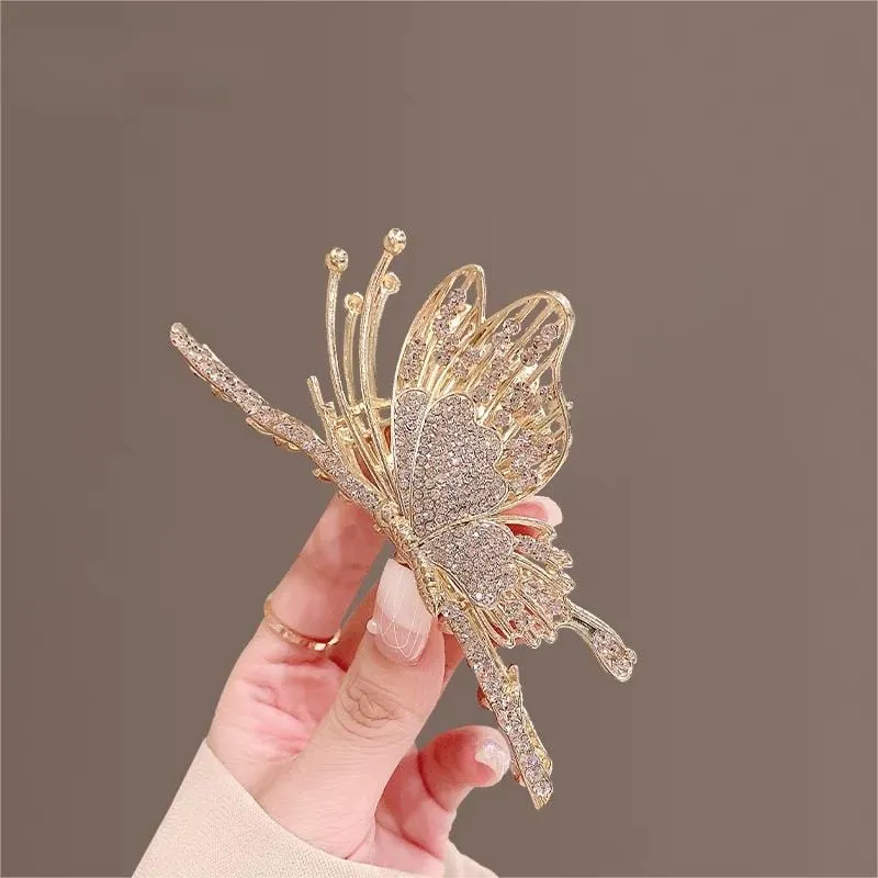 Charming Butterfly Chignon Claw Clip Hair Clip