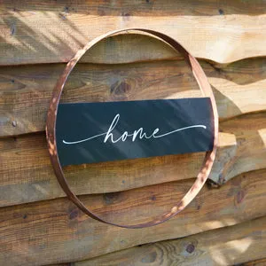 Charming Farmhouse Metal Wall Sign