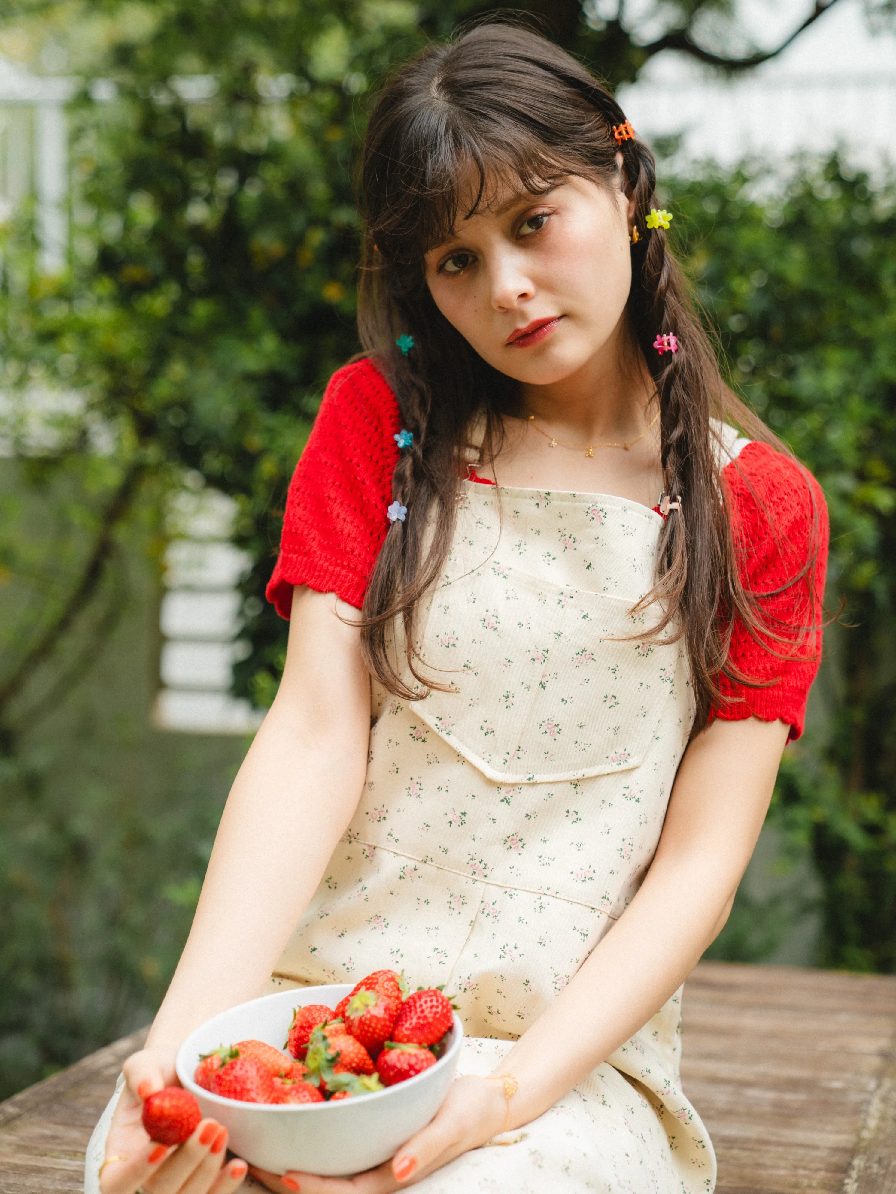 Charming Flowers Overalls