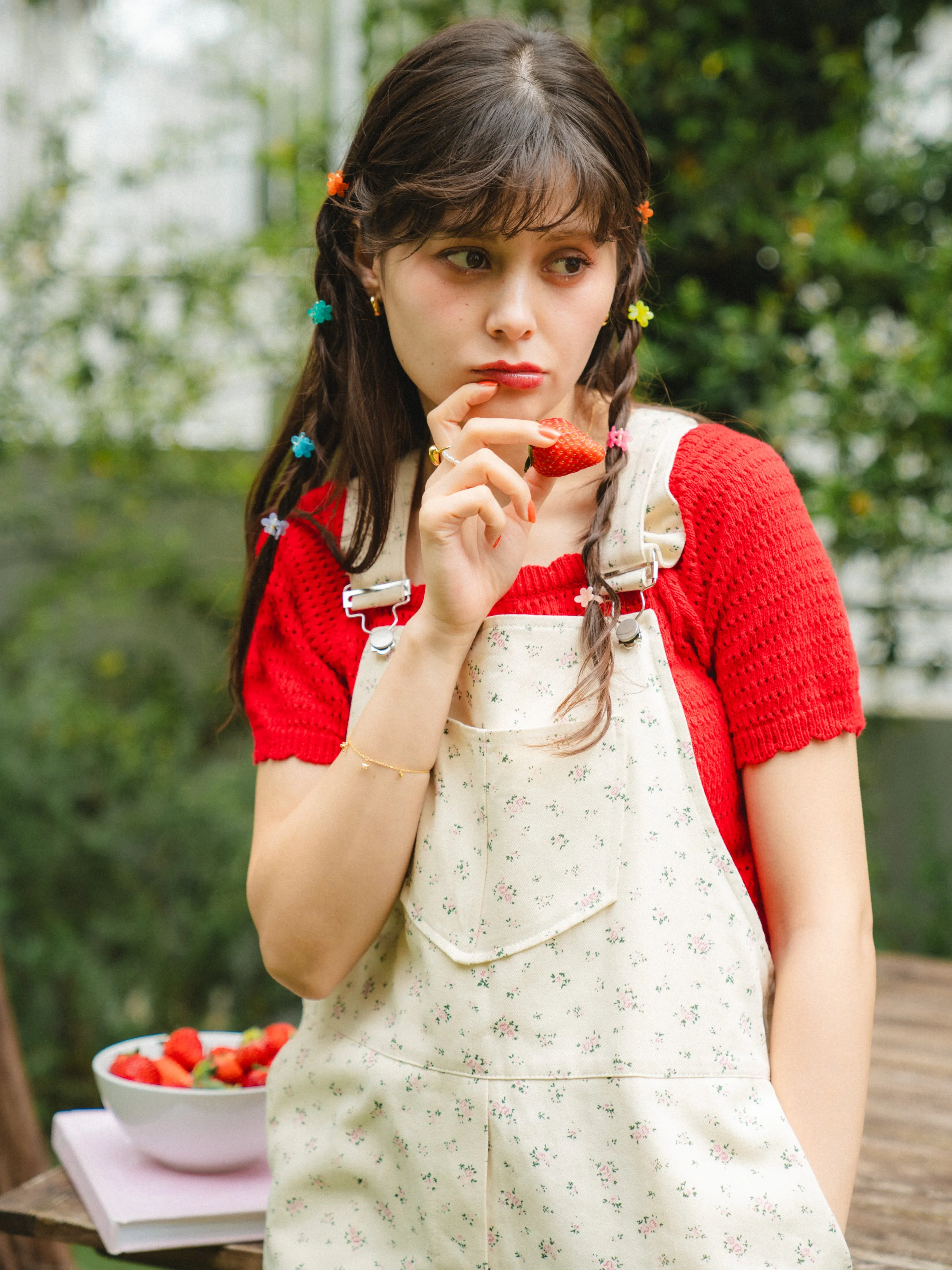 Charming Flowers Overalls