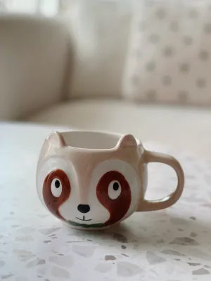 Charming Raccoon Mug