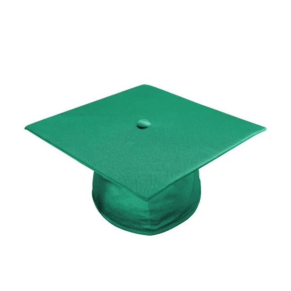 Child Shiny Emerald Graduation Cap & Gown - Preschool & Kindergarten