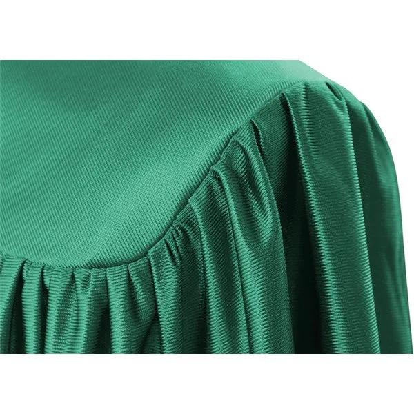 Child Shiny Emerald Graduation Cap & Gown - Preschool & Kindergarten