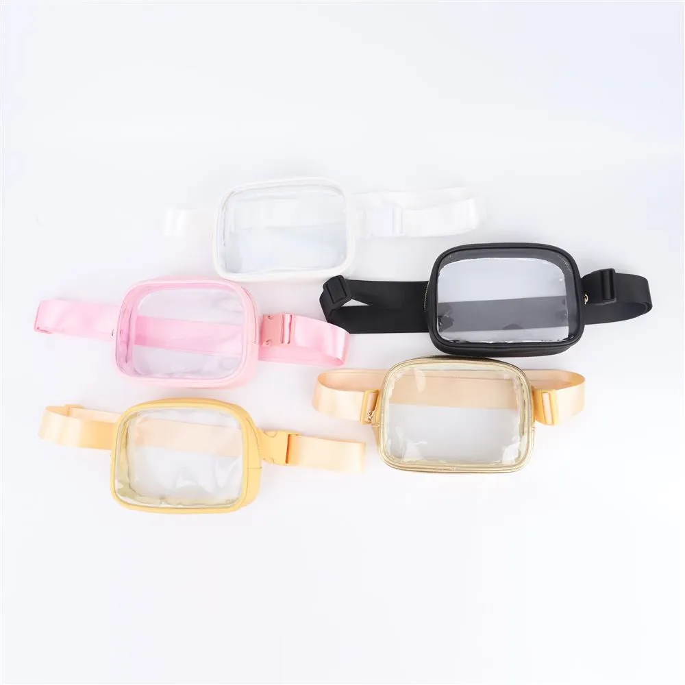 Clear Fanny Pack - Assorted Colors