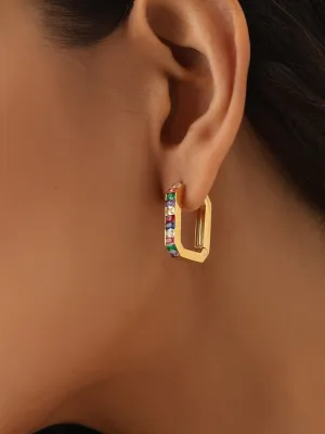 Colorful Rectangular Hoops