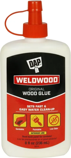 DAP 7079800497 Multi-Purpose Glue, Yellow, 8 fl-oz, Bottle :EA: QUANTITY: 1