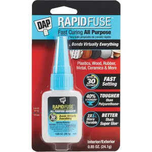 DAP RapidFuse 0.85 Oz. Clear Multi-Purpose Adhesive