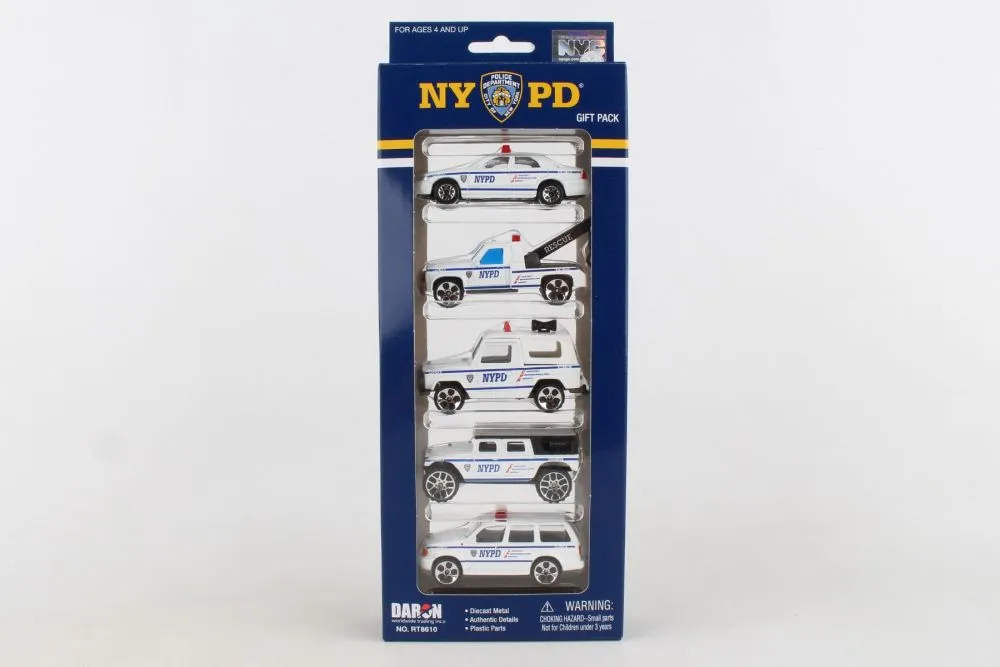 Daron NYPD 5 Piece Vehicle Set