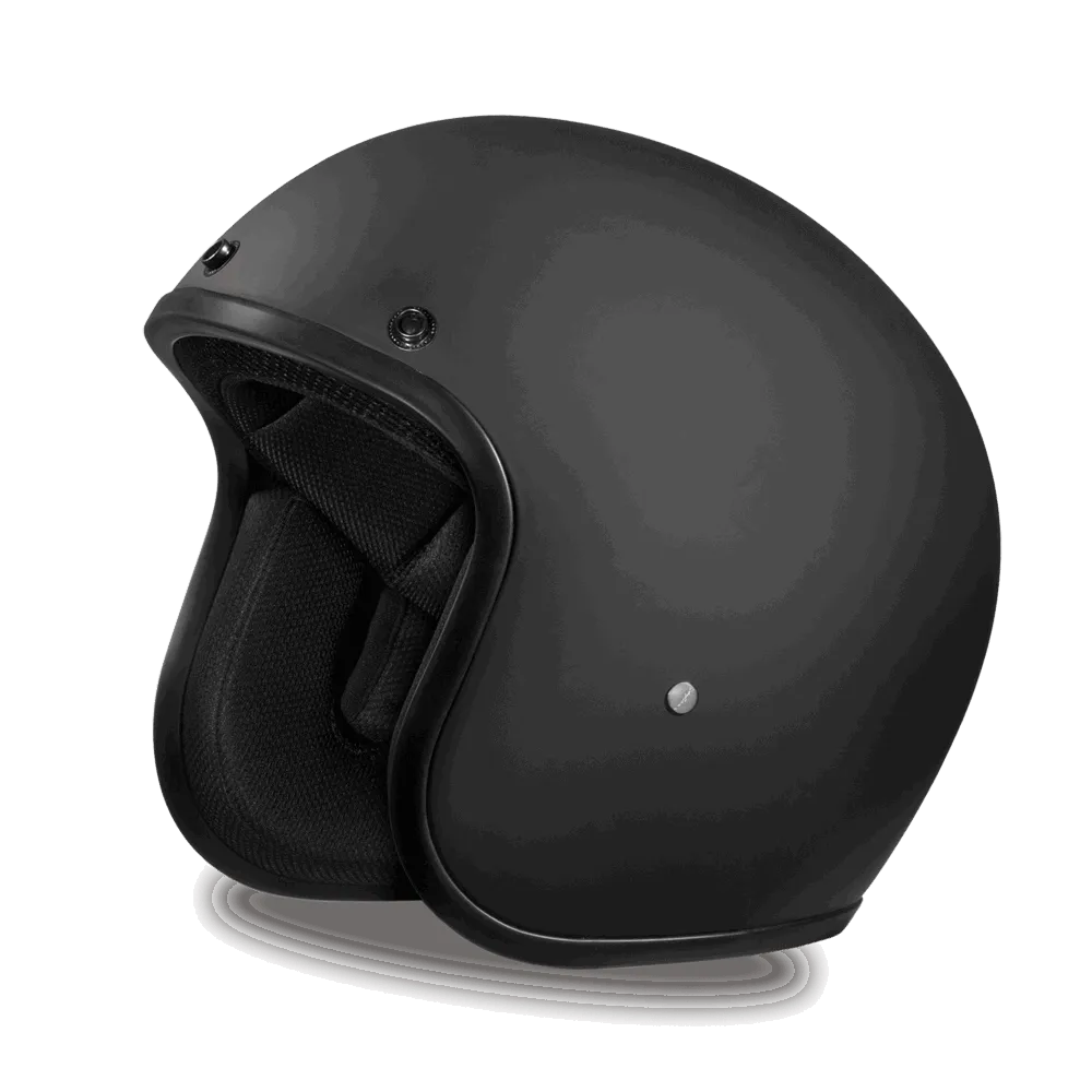 DC1-B D.O.T. Daytona Cruiser Helmet - Matte Black