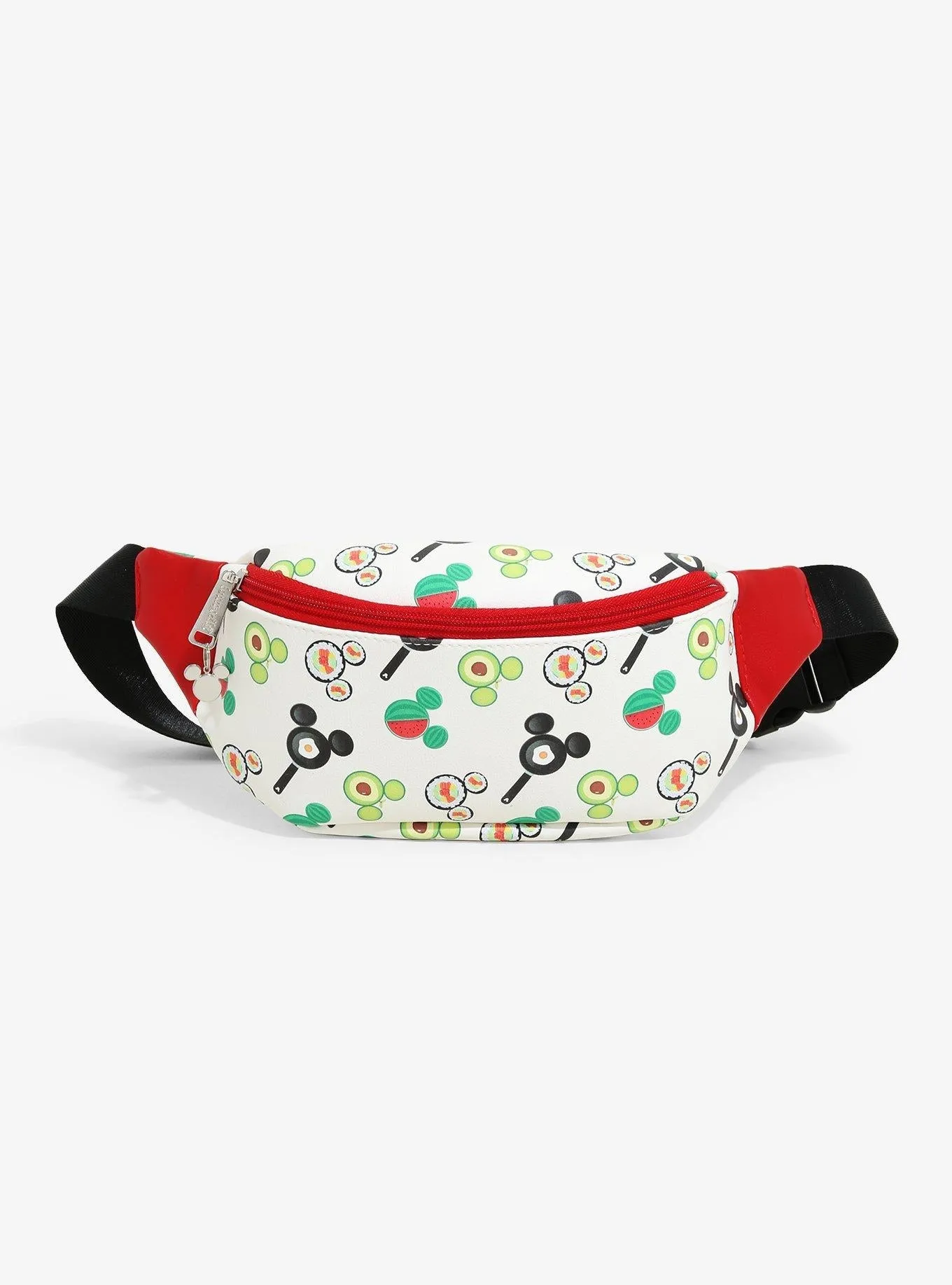 Disney Fanny Pack & Card Holder Set Mickey Mouse Food AOP Loungefly