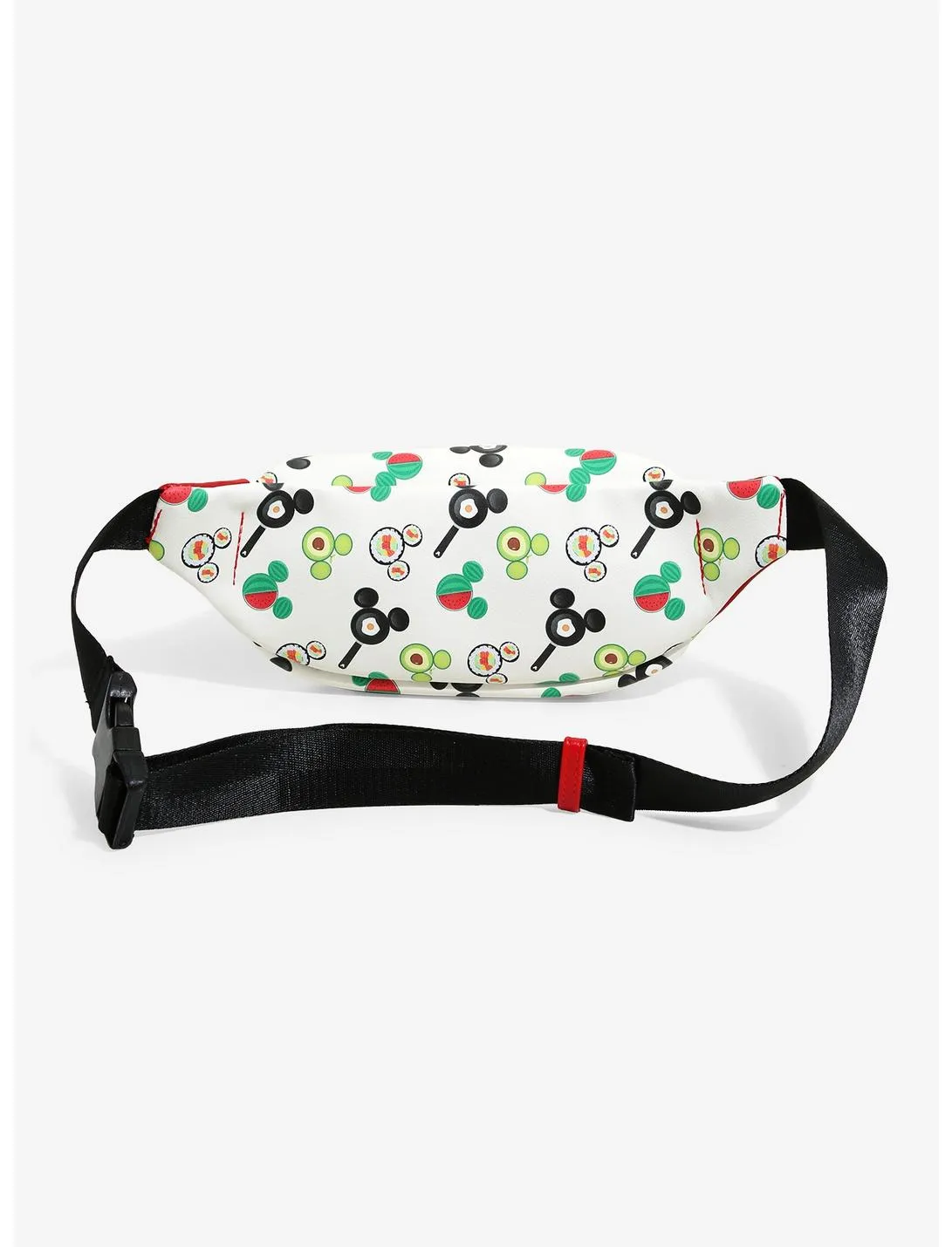 Disney Fanny Pack & Card Holder Set Mickey Mouse Food AOP Loungefly