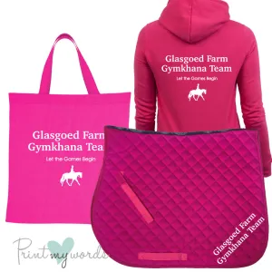 'Dolly' Children's Personalised Matching Equestrian Set - Team Design