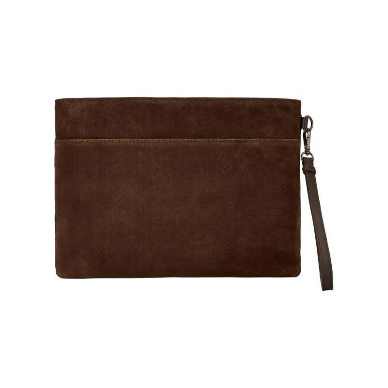 Dubarry Millymount Suede Ladies Clutch Bag - Cigar