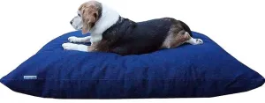 Durable Comfort Micro-Cushion Memory Foam Pet Dog Pillow Bed with Waterproof Liner   External Cover for S,M,L Dogs- Complete Set (2 Sizes, 14 Colors)