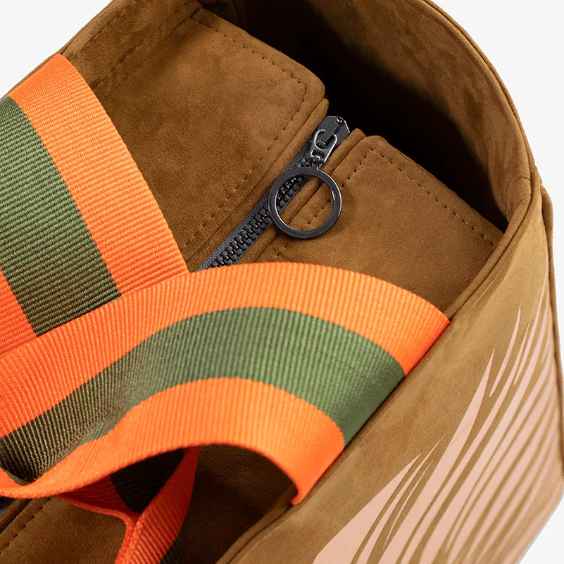 Exclusive All-In Bag "Hunter Brown" with embroidered Logo