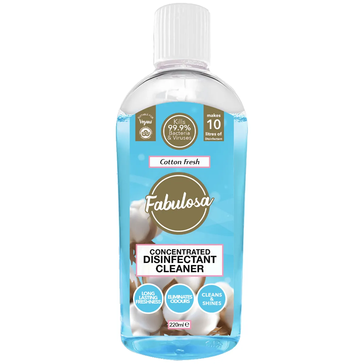 Fabulosa Concentrated Disinfectant Cleaner 220ml (Scent Options)