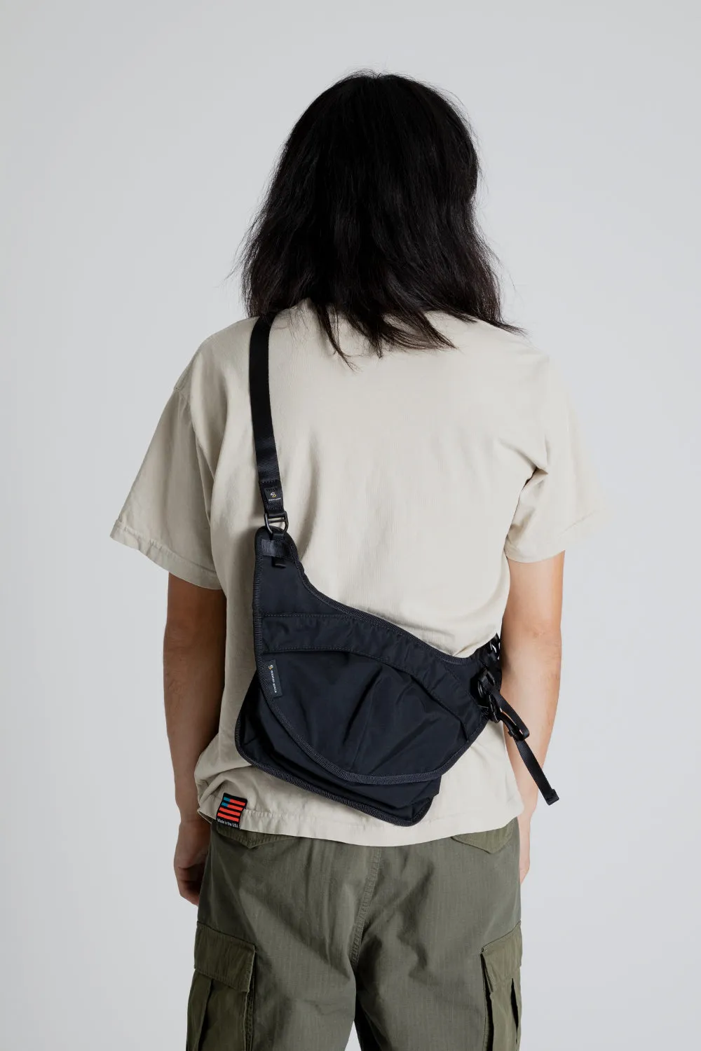 Face Shoulder Bag - Black