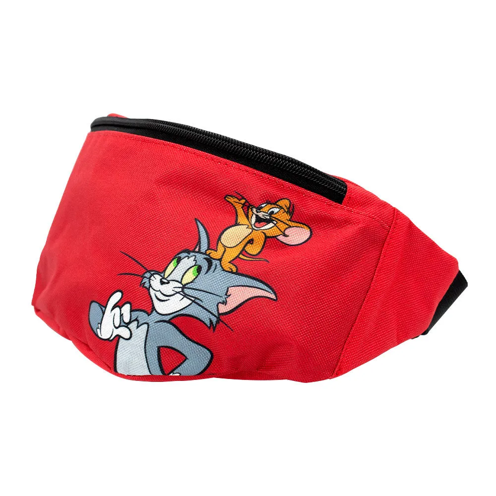 Fanny Pack - Tom and Jerry Smiling Pose Red