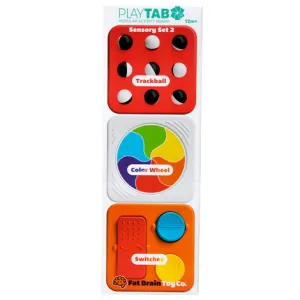 Fat Brain PlayTab Modular Tiles: Sensory Set 2