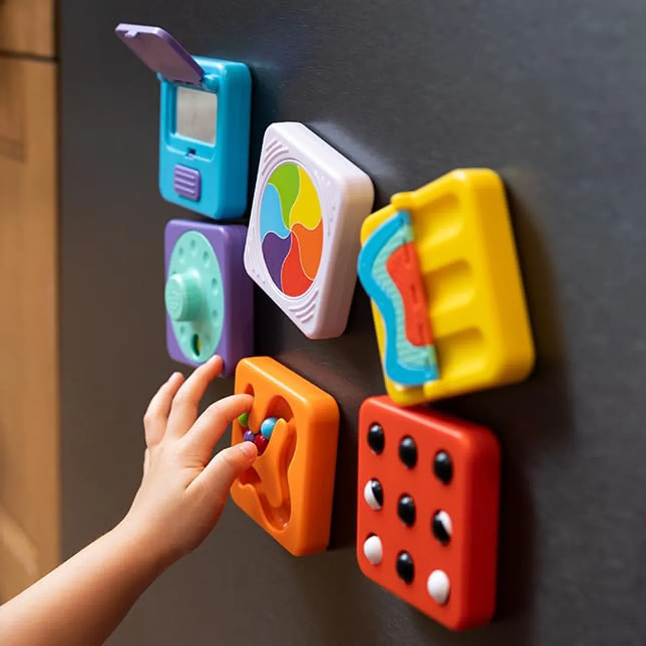 Fat Brain PlayTab Modular Tiles: Sensory Set 2