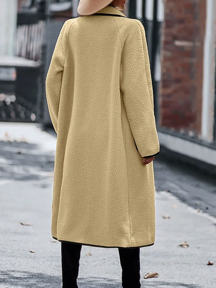 Fleece Charming Solid Coat